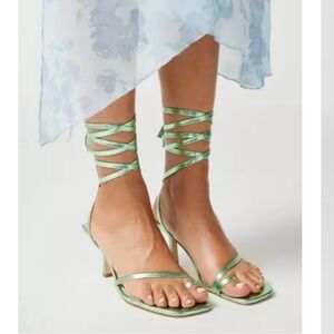 UO Ankle Wrap Heels